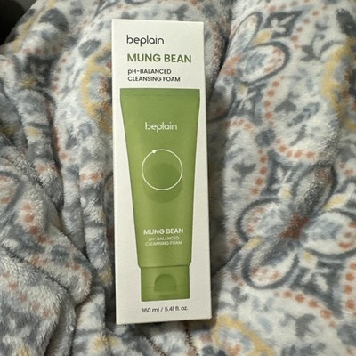 Beplain Mung Bean pH Balanced Cleansing Foam 5.4 fl oz   Exp: 9/28