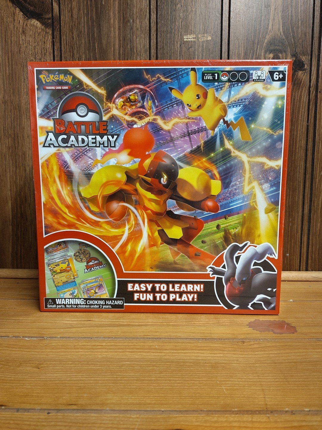 Pokemon TCG 2024 Edition: Battle Academy - Factory Sealed Box - 3 Complete Decks