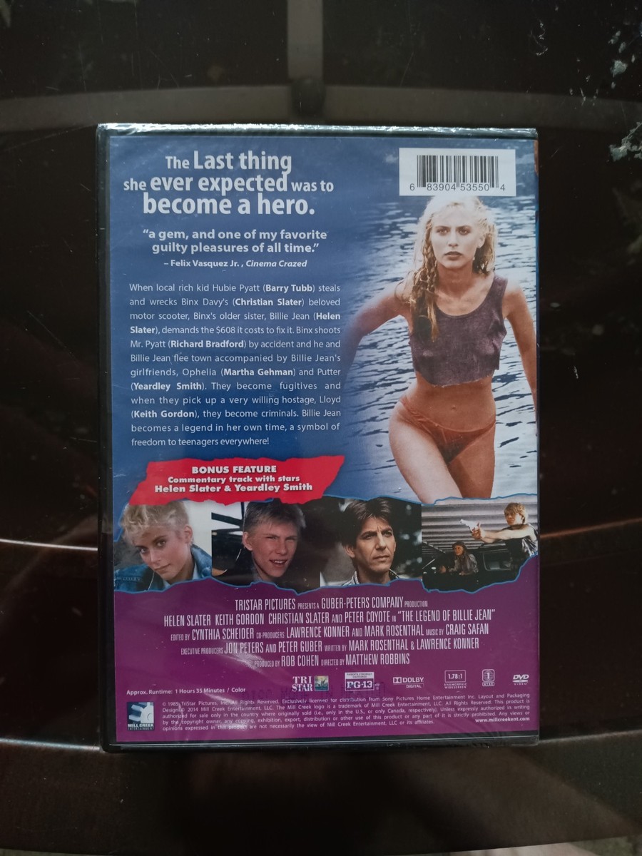 The Legend of Billie Jean (DVD, 1985) for sale online | eBay