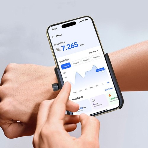 Rotating Armbands Phone Holder Wrist Pouch Wrist Mobile Holder Outdoor Sport - 第 11/12 張圖片