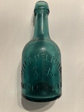 1850s Philadelphia XX Porter & Ale Iron Pontil Bottle