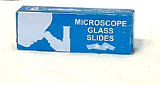 12 Pk Microscope Glass Slides 75mm x 25mm x 1.1mm Educational Science School- S