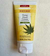 2 Pack Burt's Bees Hemp Hand Cream 2.5 oz. Ea Brand New And Sealed