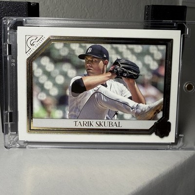 2021 Topps Gallery Tarik Skubal RC Rookie #62 Detroit Tigers Gold Frame (RC)  