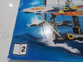 LEGO CITY: Coast Guard Platform Instruction Manual  Only Set 4210