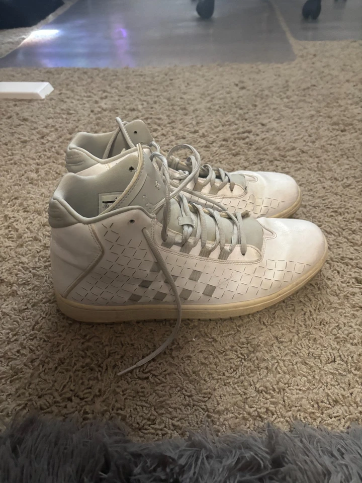 Size 12.5 - Jordan Illusion White Wolf Grey - Image 4 of 4