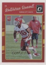 2016 Donruss Optic Rookies Red 10/99 Kei'Varae Russell KeiVarae Russell #126 s7f