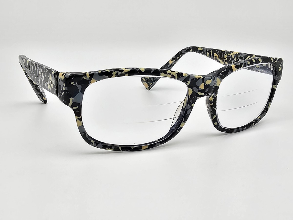 Alain Mikli AL1151 0195 Black Cream Eyeglasses Frame w/ Flexhinge