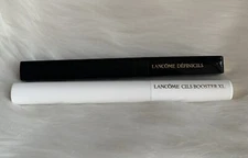Set of Lancome Definicils Mascara 01 Black and Cils Booster Duo Full Size NEW