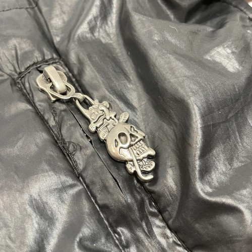 Y2K Ed Hardy Jacket Love Kills Slowly Embroidered Jeweled Women’s Size Small - Picture 14 of 16