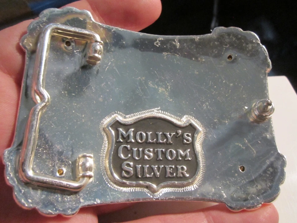 Molly's 2016 personalizado plata hebilla de cinturón Indiana Ibra 2D Peewee Champions - GW-5 Foto 3 de 4