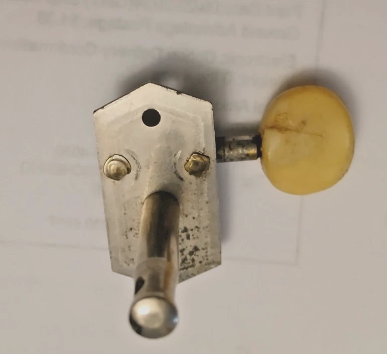 Clavija de afinación Waverly Tune Rite de colección lado treb raro afinador de preguerra CFM otros Foto 4 de 4