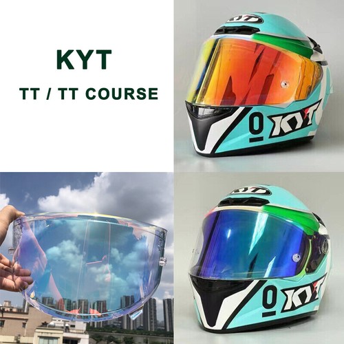 Motorcycle Helmet Sun Visor For KYT TT COURSE Windshield AntiUV Helmet