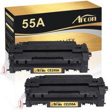 2PK 55A CE255A Toner Cartridge for HP LaserJet P3015d M525F P3015 P3015dn P3016