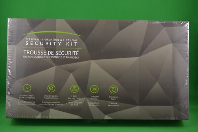 TGI Personal Information & Financial Security Kit 2 RFID Card 1 Alarm ...