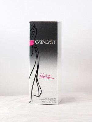 Catalyst by Halston 3.4 oz / 100 ML Eau de Toilette Spray Women New Sealed Box