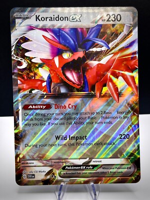 JUMBO Pokemon Card Koraidon EX Scarlet & Violet Oversized Promo | eBay JUMBO Pokemon Card Koraidon EX Scarlet & Violet Oversized Promo | eBay