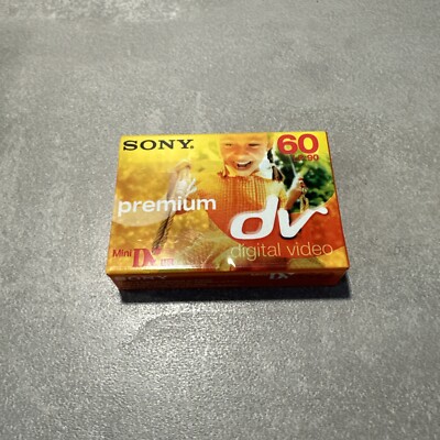 Sony Mini DV 60/90 Premium Kassette wie NEU und OVP
