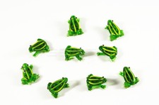 Mini Frog Art Glass Crafts Cute Cartoon Aquarium Ornament Decorative Accessories