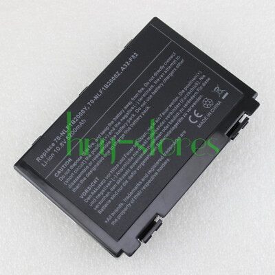 Battery for Asus F82 K60IJ K50IJ K50I K60I X8D A32-F82 A32-F52 L0690L6 L0A2016