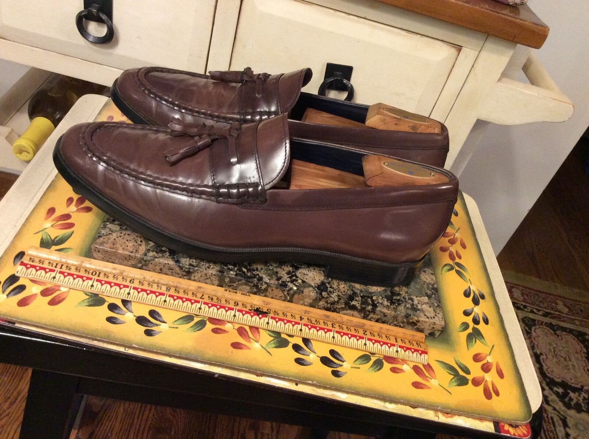 Cole Haan Grand.Os Loafers Men\'s 9.5 Brown Leather Low Top Slip-On Dress Shoes Cole Haan Men main image 2