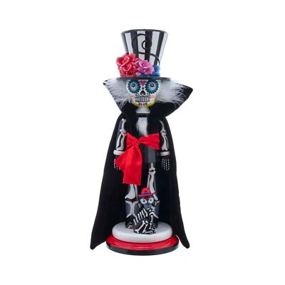 Kurt Adler Hollywood Wooden Nutcracker Series, Day of the Dead, 16''
