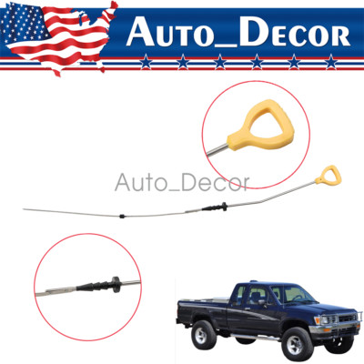 Oil Dipstick Level Dip Stick For 1984-1995 Toyota Pickup 4Runner 22R/RE Engines