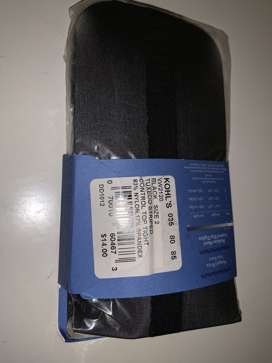 Vera Wang control Top Tight Tuxedo Striped size 2 | eBay