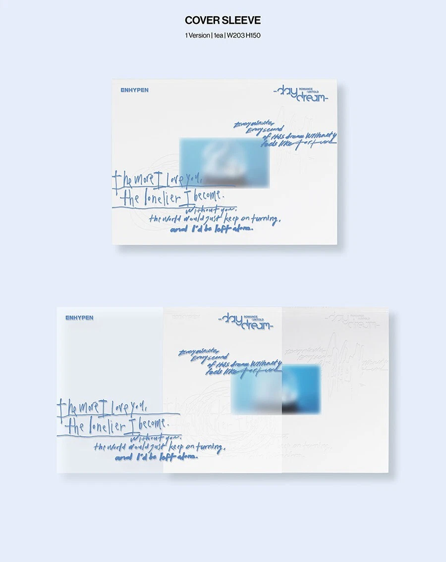 ENHYPEN ROMANCE:UNTOLD-DAYDREAM 2nd Repackage Album JAPAN EDITION