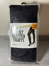 ADULT TIGHTS GLITTER AGES 14  UP ONE SIZE FITS MOST