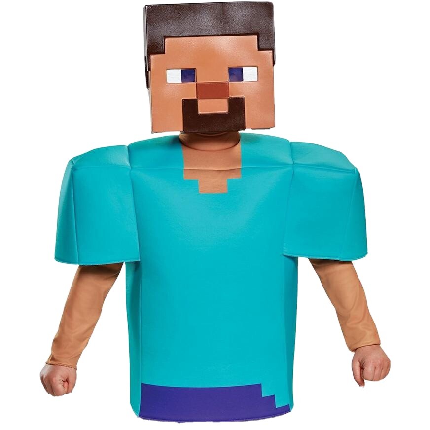 Minecraft Steve halloween Costume Gem