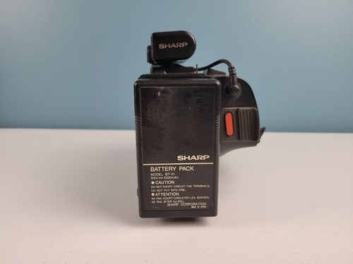 Vintage 1986 Sharp VC-C50U VHS-C Handheld Camcorder UNTESTED FOR PARTS AS IS - Picture 5 of 11