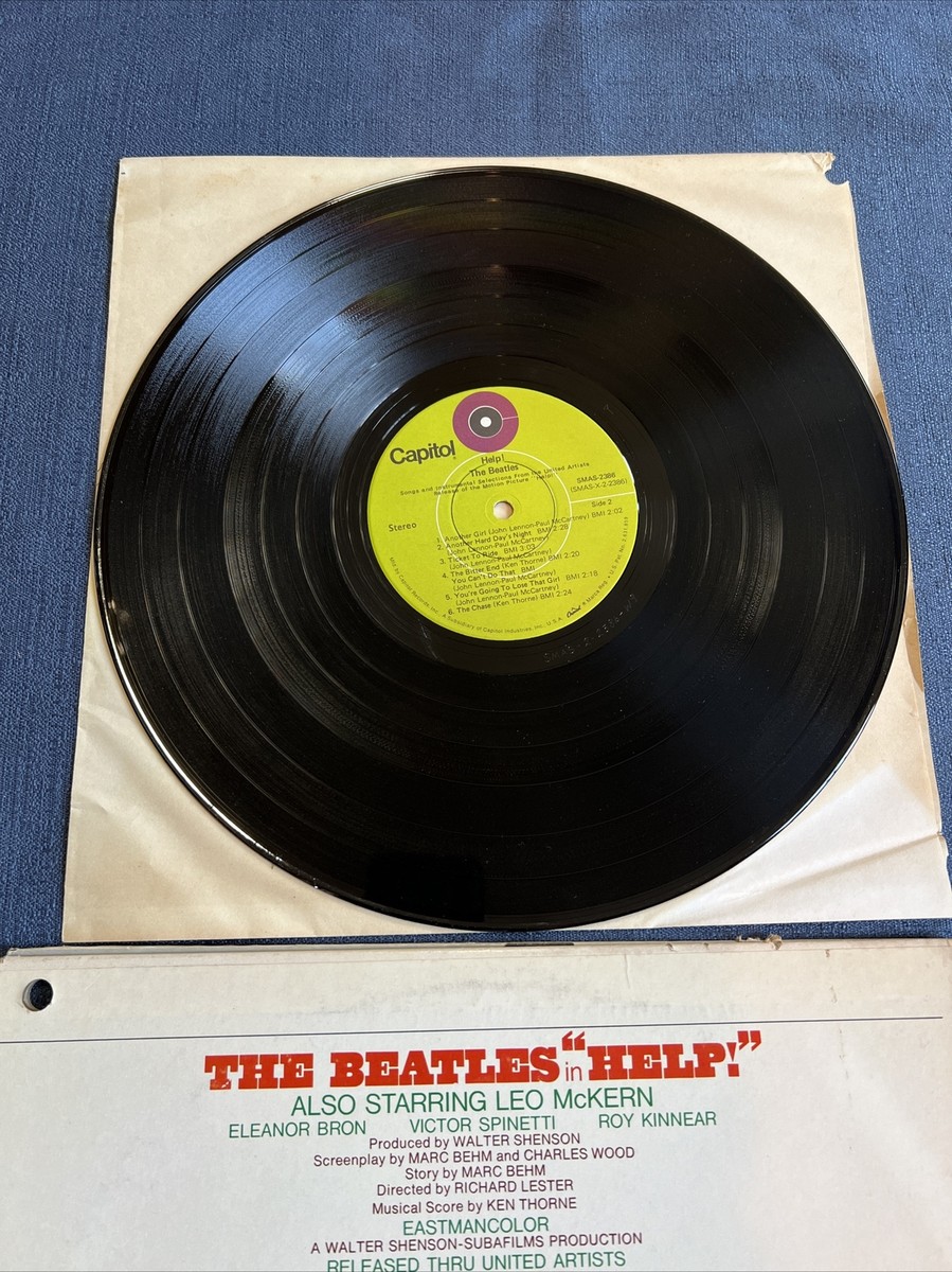 The Beatles Help! Original Motion Picture Soundtrack SMAS 2386