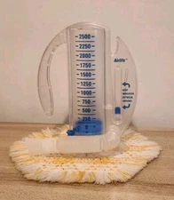 Airlife Volumetric Incentive Spirometer Breathing Exercise One Valve & Ball 2500