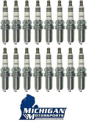Set of 16 NGK 93893 LFR6AIX Iridium Spark Plugs - 2015+ Hellcat Hemi 6.2L Dodge