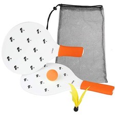 Beach Racket Set. Beach Tennis, Beach Toys, Kids Games. Outdoor and Indoor Games