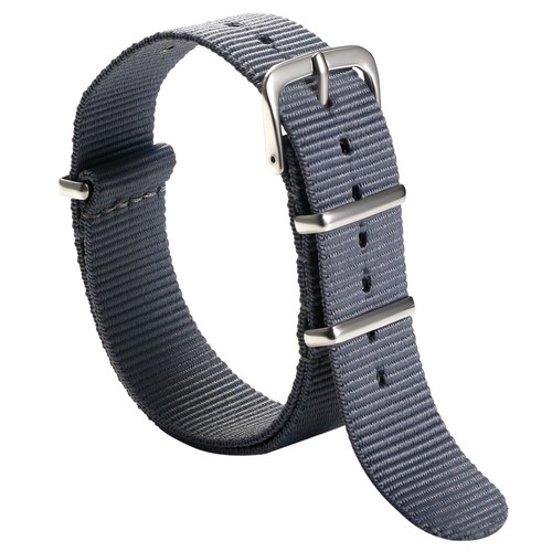 18mm 20mm 22mm Military Canvas Nylon Wrist Watch Band Strap Bracelet Sports - Picture 3 of 12