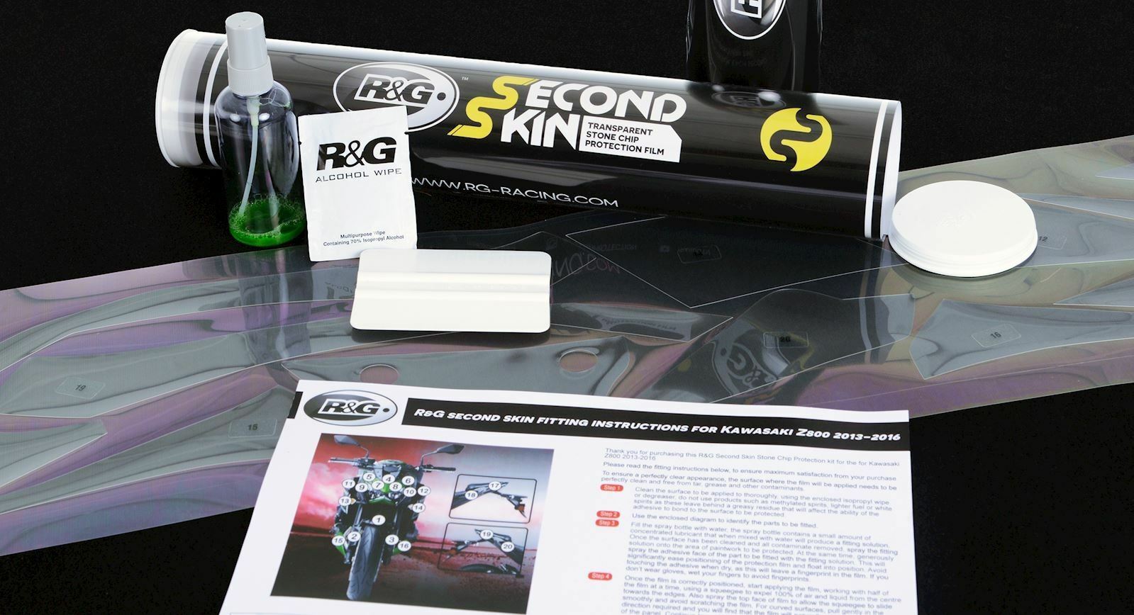 R&G Second Skins Clear Kawasaki ZX6-R 2019 - 2021