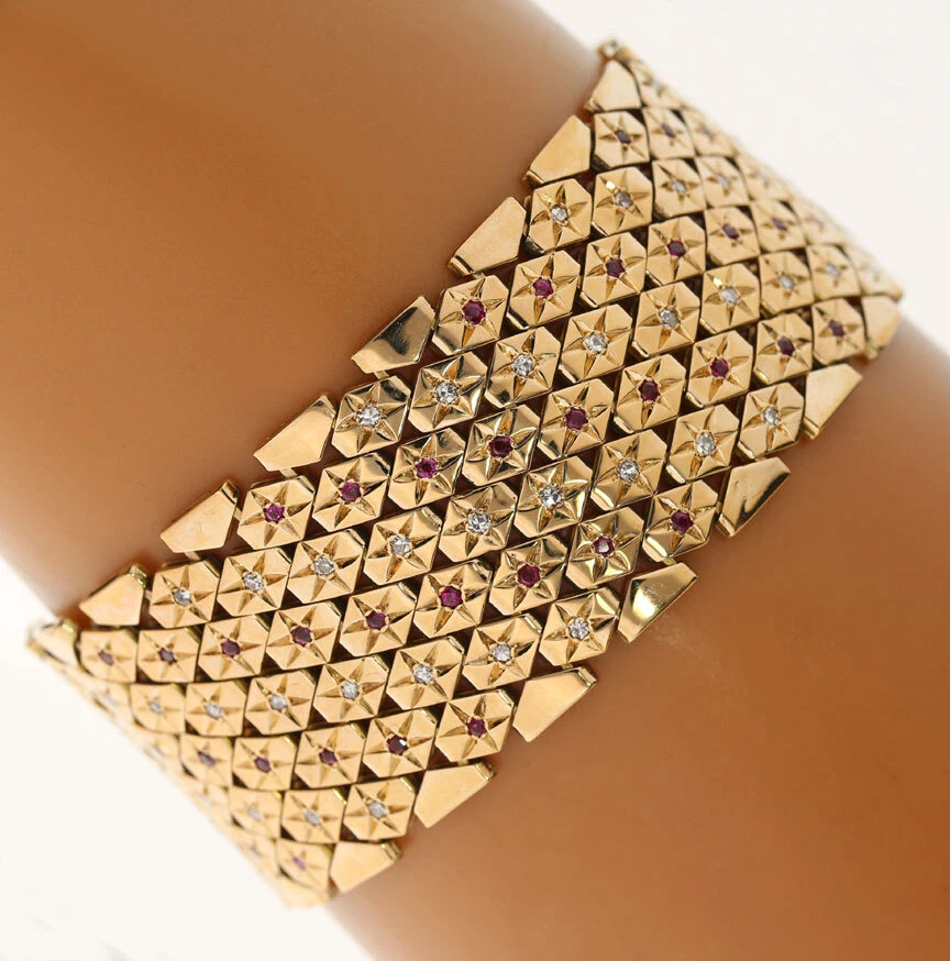 Diamond mesh best sale bracelet