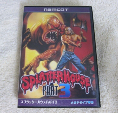 SPLATTERHOUSE III PART 3 Sega Mega Drive MD namco Genesis