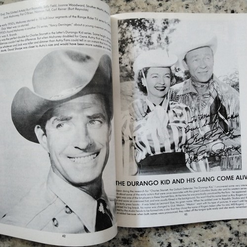 Charles Durango Starrett SIGNED Photo Book 30s Movie Actor Westerns Cowboy Star - Picture 7 of 10