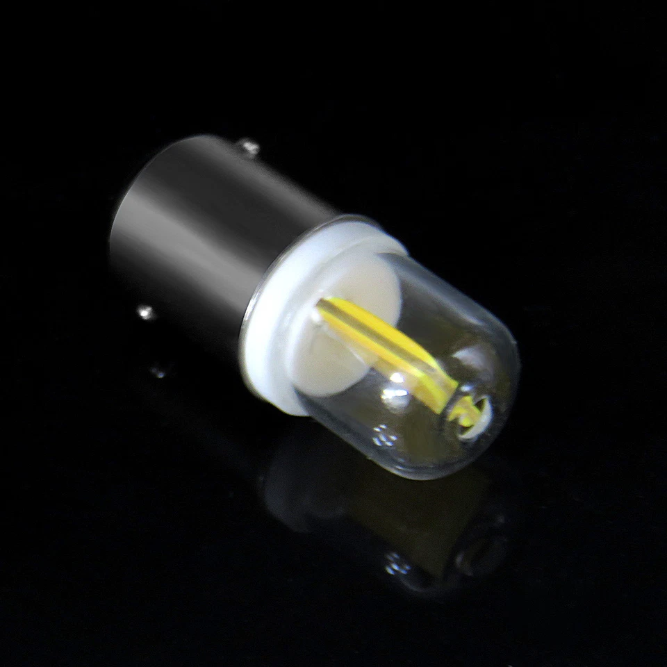 6pcs Ba15d B15 Bayonet Base LED Bulb 4W 400LM COB1511 110V 120V Daylight White H - Image 4 of 4