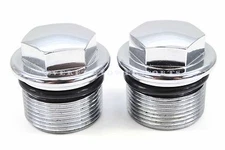 New Fork Tube Bolt Caps & O-Rings Honda CB500 K CL450 CB450 K (See Notes) #Y151
