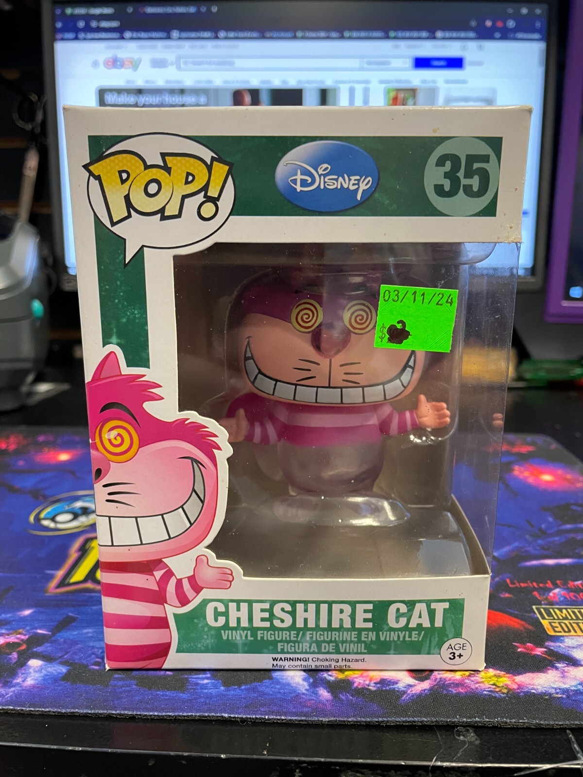 En Oferta Os3 Funko Pop! Disney Alice In Wonderland Cheshire Cat Translucent #35