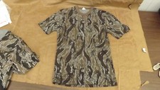 NOS Vtg Ranger Up-A-Tree Camo Pocket T-shirt sz S 50/50 USA made NEW Camouflage