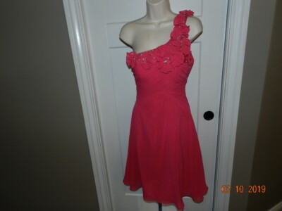 venus hot pink dress