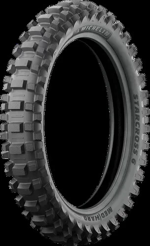 Neumático trasero medio duro Michelin StarCross 6 110/90-19 62M TT KTM 380 MXC 98-02 Foto 2 de 4