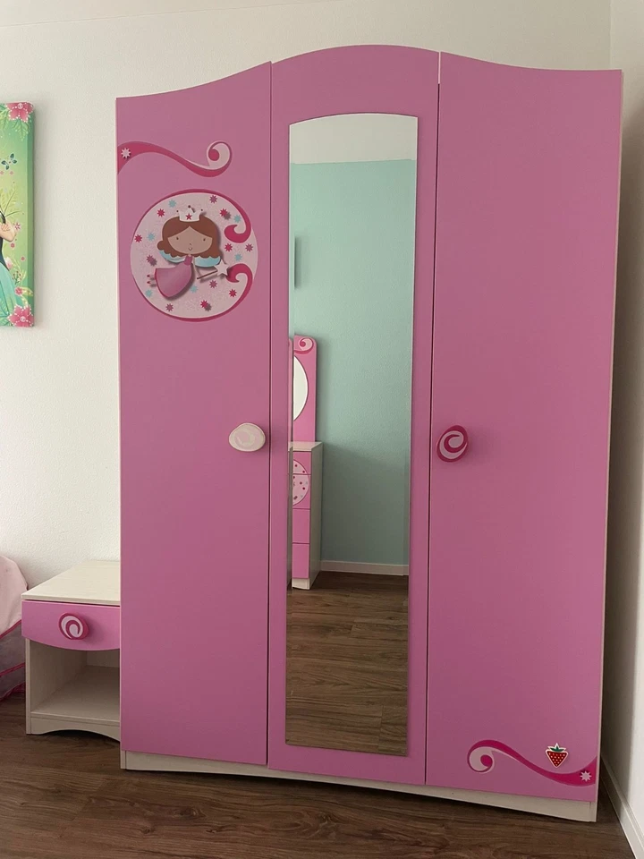 Mädchen Zimmer. Pink. Gebraucht. Nur bis 07.11.25 Selbstabholung!!! - Bild 2 von 4