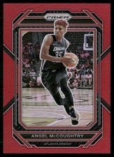 Angel McCoughtry 148/199 2023-24 Panini Prizm WNBA Red Atlanta Dream #75