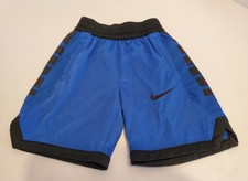 Nike Elite Shorts Boys Size XS Extra Small Royal Blue Dri-Fit READ